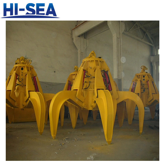 Dredging Orange Peel Grab